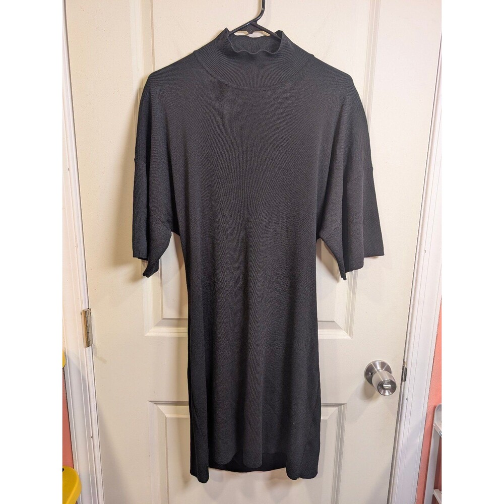 Women's KBB by Kahlana Short Sleeve The Laceback Mini Dress Black Large - Picture 6 of 8
